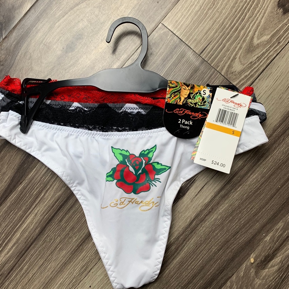 Ed Hardy thongs